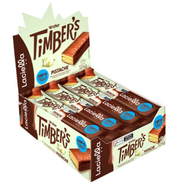 Timber's Wafer Pistache Zero Adição de Açúcar 27g - Imagem 2