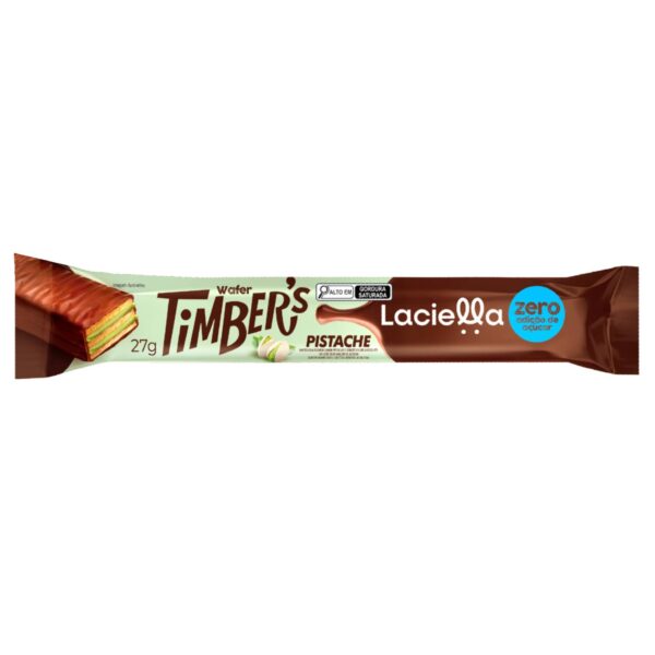 Timber's Wafer Pistache Zero Adição de Açúcar 27g